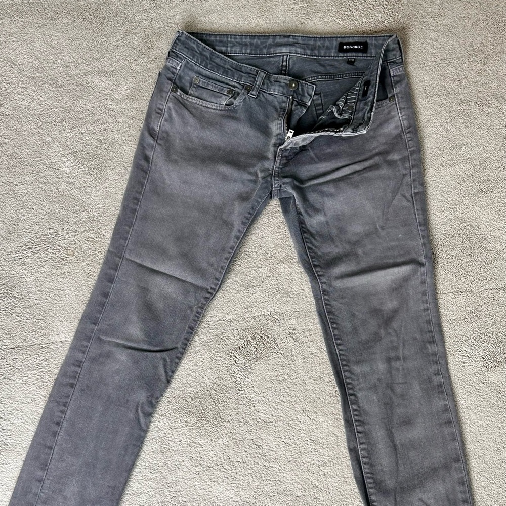 Bonobos Slate-Gray Men’s Travel Jeans